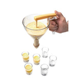Matfer Bourgeat Piston Funnel with Stand 1.5Ltr - DB550  Matfer Bourgeat   