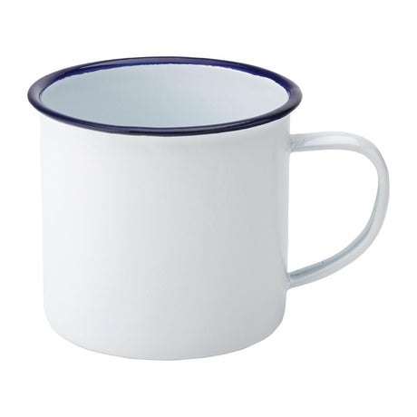 Utopia Eagle Enamel Mugs 380ml (Pack of 6) - DB558 Utopia Crockery Utopia   