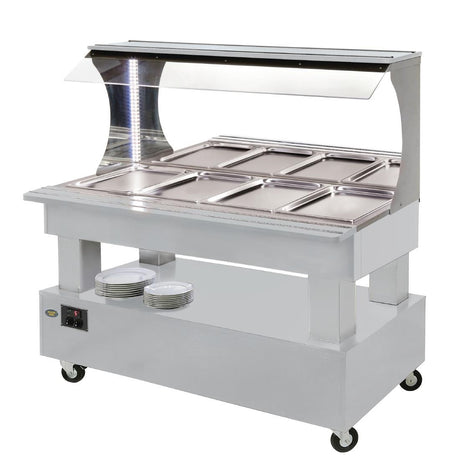Roller Grill Salad Bar SBM40FW - DB690  Roller Grill   