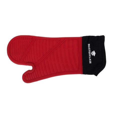 MasterClass Seamless Silicone Oven Mitt with Cotton Sleeve - DB878  Kitchen Craft   