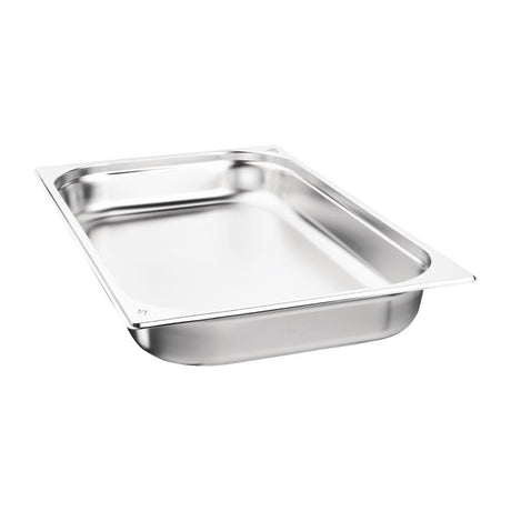 Nisbets Essentials Stainless Steel Gastronorm 65mm (Pack 3) - DB881  Nisbets Essentials   