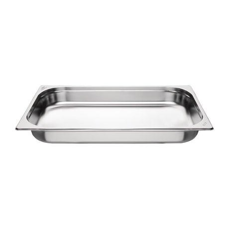 Nisbets Essentials Stainless Steel Gastronorm 65mm (Pack 3) - DB881  Nisbets Essentials   