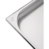 Nisbets Essentials Stainless Steel Gastronorm 65mm (Pack 3) - DB881  Nisbets Essentials   
