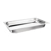Nisbets Essentials Stainless Steel Gastronorm 65mm (Pack 3) - DB881  Nisbets Essentials   