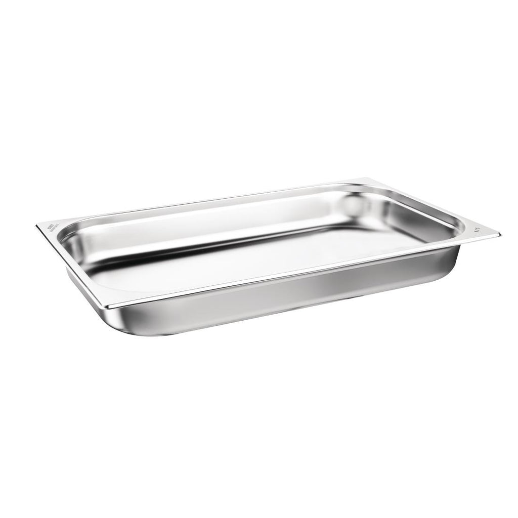 Nisbets Essentials Stainless Steel Gastronorm 65mm (Pack 3) - DB881  Nisbets Essentials   