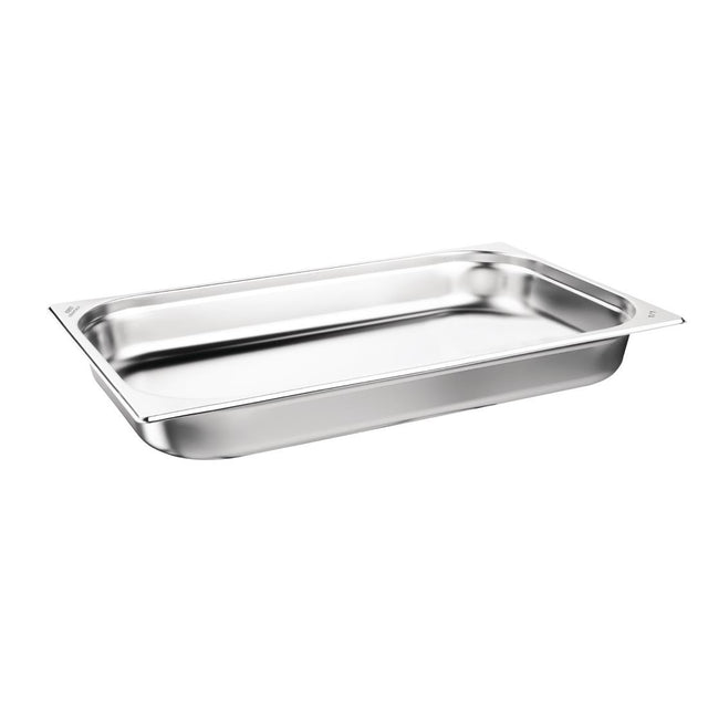 Nisbets Essentials Stainless Steel Gastronorm 65mm (Pack 3) - DB881  Nisbets Essentials   