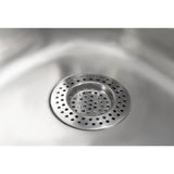 KitchenCraft Stainless Steel Large Hole Sink Strainer 75mm - DB902  Kitchen Craft   