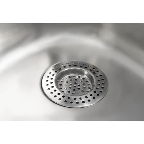KitchenCraft Stainless Steel Large Hole Sink Strainer 75mm - DB902  Kitchen Craft   