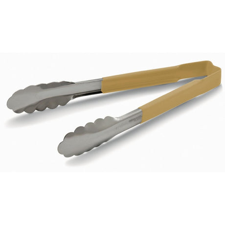 Vollrath Tan Utility Grip Kool Touch Tong 9" - DC251  Vollrath   
