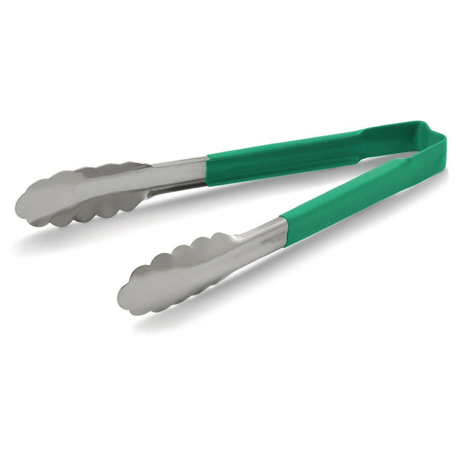 Vollrath Green Utility Grip Kool Touch Tong 9" - DC253  Vollrath   