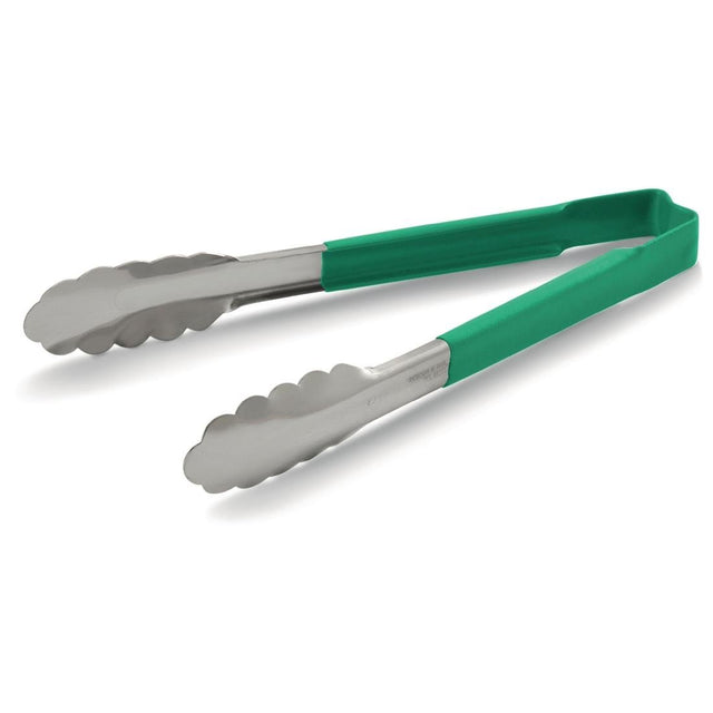 Vollrath Green Utility Grip Kool Touch Tong 12" - DC254  Vollrath   
