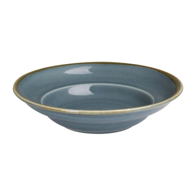 Olympia Kiln Pasta Bowls Ocean 250mm (Pack of 4) - DC305  Olympia   