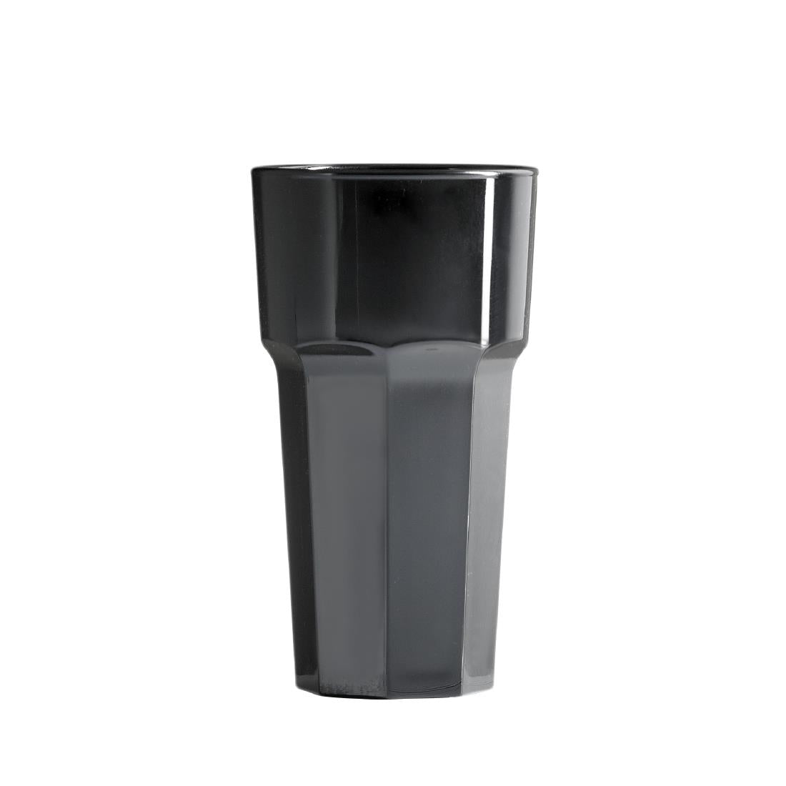 BBP Polycarbonate Tumbler 341ml Black (Pack of 36) - DC411 Plastic Drinkware BBP   