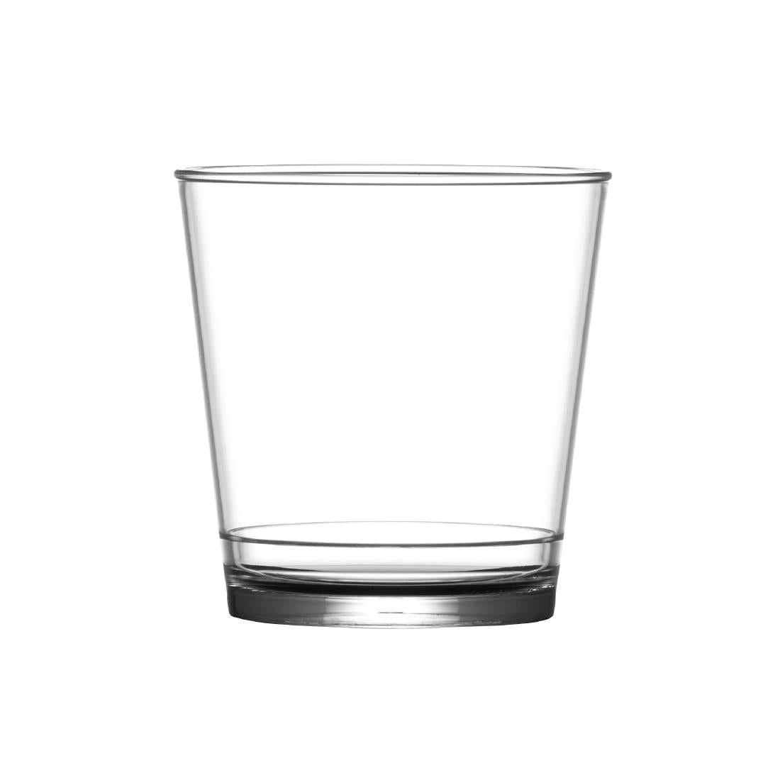 BBP Polycarbonate In2Stax Whisky Rocks Glasses 256ml (Pack of 48) - DC422 Plastic Drinkware BBP   