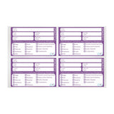 Puracycle Reusable Purple Allergen Labels (Pack of 20) - DC458  PuraCycle   