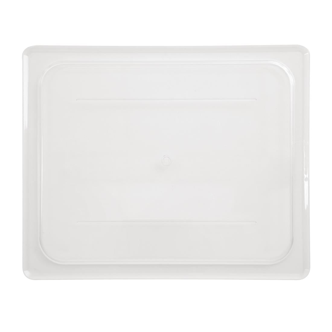 Cambro Clear Polycarbonate 1/2 Gastronorm Lid - DC663  Cambro   