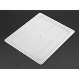 Cambro Clear Polycarbonate 1/2 Gastronorm Lid - DC663  Cambro   
