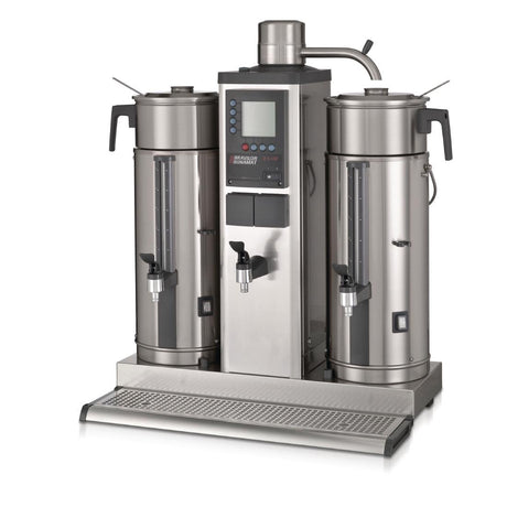 Bravilor B5 HW Bulk Coffee Brewer with 2x5Ltr Coffee Urns and Hot Water Tap Three Phase - DC687-3P  Bravilor Bonamat   