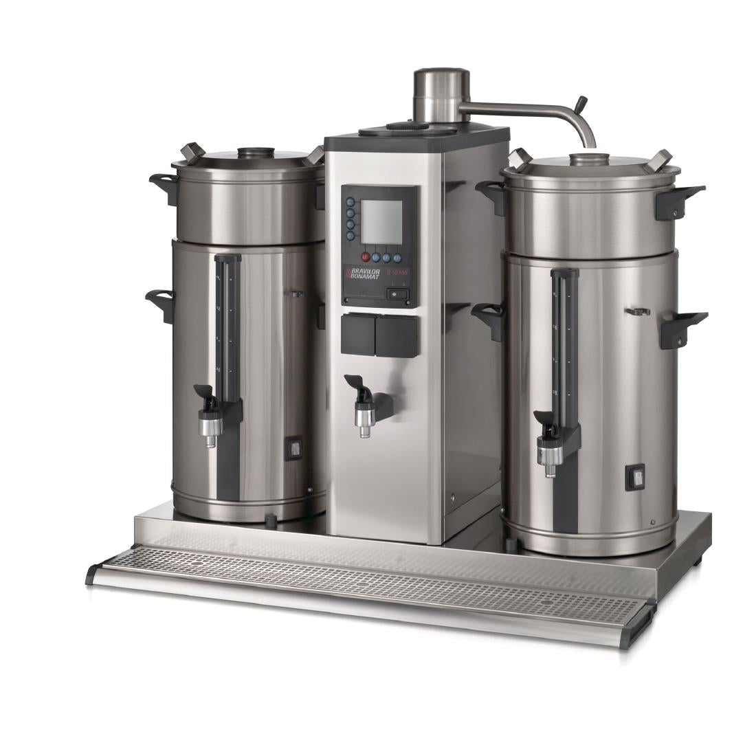Bravilor B10 HW Bulk Coffee Brewer with 2x10Ltr Coffee Urns and Hot Water Tap - DC690-1P  Bravilor Bonamat   