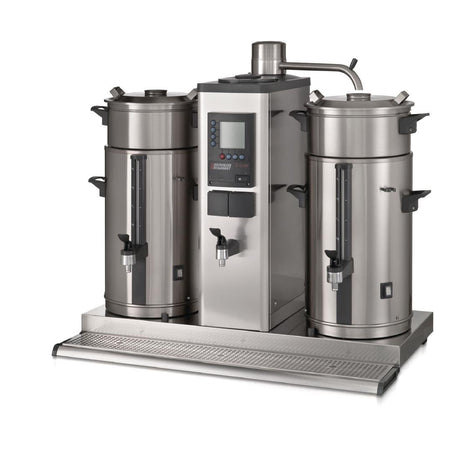 Bravilor B10 HW Bulk Coffee Brewer with 2x10Ltr Coffee Urns and Hot Water Tap 3 Phase - DC690-3P  Bravilor Bonamat   