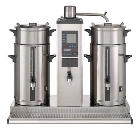 Bravilor B10 HW Bulk Coffee Brewer with 2x10Ltr Coffee Urns and Hot Water Tap - DC690-1P  Bravilor Bonamat   