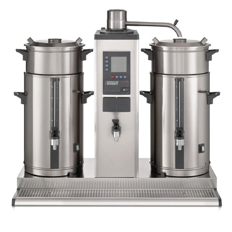 Bravilor B10 HW5 Bulk Coffee Brewer with 2x10Ltr Coffee Urns and Hot Water Tap 3 Phase - DC690-3P50  Bravilor Bonamat   