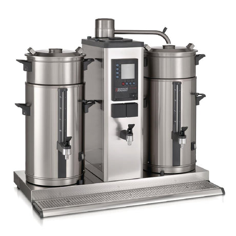 Bravilor B10 HW Bulk Coffee Brewer with 2x10Ltr Coffee Urns and Hot Water Tap - DC690-1P  Bravilor Bonamat   
