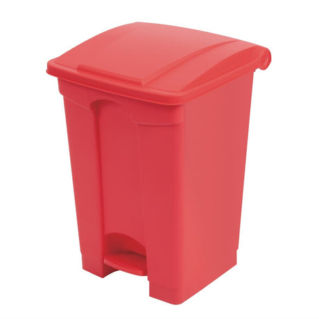 Jantex Kitchen Pedal Bin Red 45Ltr - DC708  Jantex   