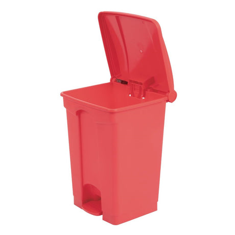 Jantex Kitchen Pedal Bin Red 45Ltr - DC708  Jantex   