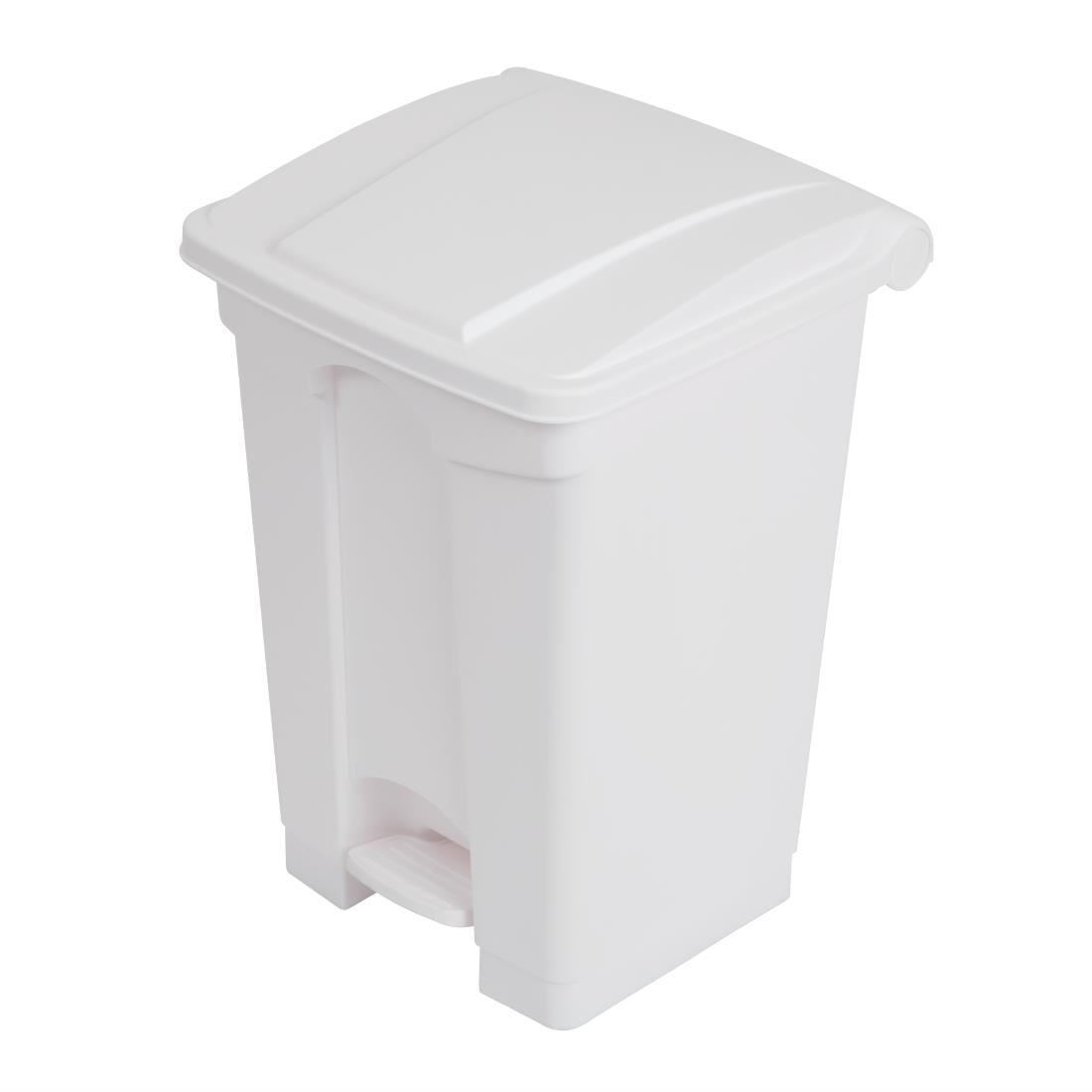 Jantex Kitchen Pedal Bin White 45Ltr - DC709  Jantex   