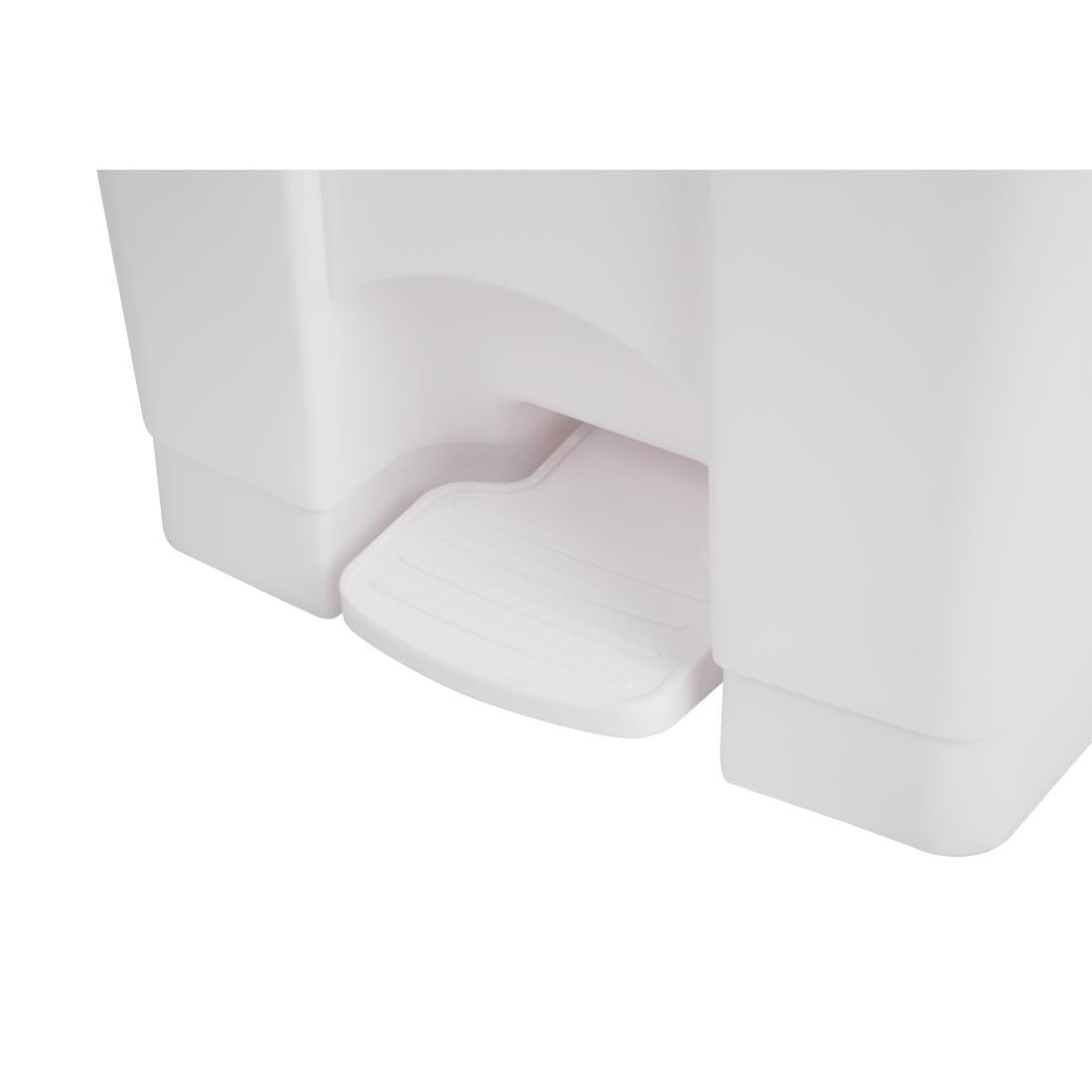 Jantex Kitchen Pedal Bin White 45Ltr - DC709  Jantex   