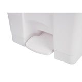 Jantex Kitchen Pedal Bin White 45Ltr - DC709  Jantex   