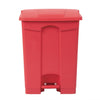 Jantex Kitchen Pedal Bin Red 65Ltr - DC710  Jantex   