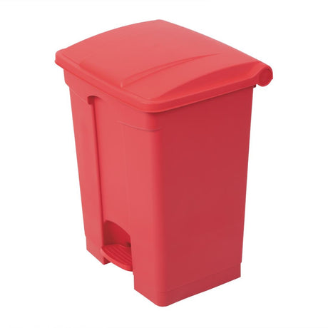 Jantex Kitchen Pedal Bin Red 65Ltr - DC710  Jantex   