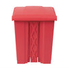 Jantex Kitchen Pedal Bin Red 65Ltr - DC710  Jantex   