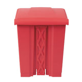 Jantex Kitchen Pedal Bin Red 65Ltr - DC710  Jantex   