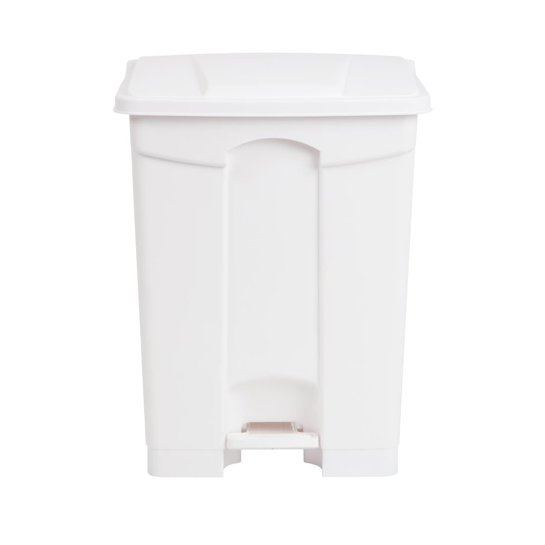 Jantex Kitchen Pedal Bin White 65Ltr - DC711  Jantex   