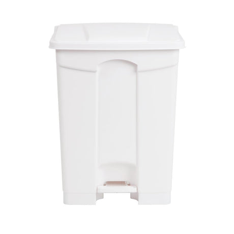 Jantex Kitchen Pedal Bin White 65Ltr - DC711  Jantex   