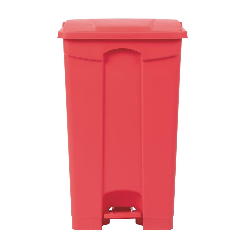 Jantex Kitchen Pedal Bin Red 87Ltr - DC712  Jantex   