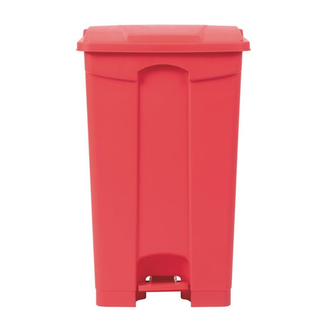 Jantex Kitchen Pedal Bin Red 87Ltr - DC712  Jantex   