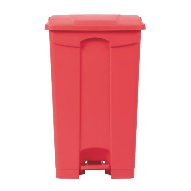 Jantex Kitchen Pedal Bin Red 87Ltr - DC712  Jantex   