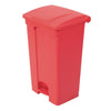 Jantex Kitchen Pedal Bin Red 87Ltr - DC712  Jantex   