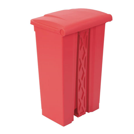 Jantex Kitchen Pedal Bin Red 87Ltr - DC712  Jantex   