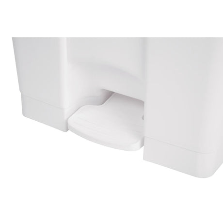 Jantex Kitchen Pedal Bin White 87Ltr - DC713  Jantex   