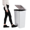 Jantex Kitchen Pedal Bin White 87Ltr - DC713  Jantex   