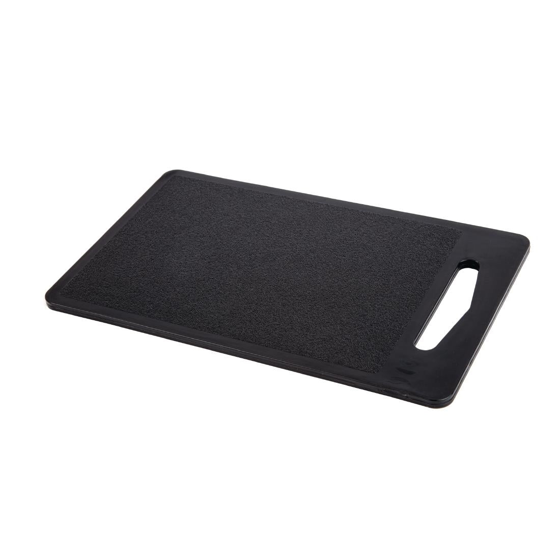 Hygiplas Bar Chopping Board Black 255mm - DC717  Hygiplas   