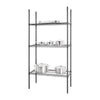 Nisbets Essentials 3 Tier Coated Shelving Unit 1820 x 915 x 457mm - DC819  Nisbets Essentials   