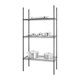 Nisbets Essentials 3 Tier Coated Shelving Unit 1820 x 915 x 457mm - DC819  Nisbets Essentials   