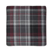 Bolero Austin High Stool Grey Tartan (Single) - DC827 Faux Leather Bar Stools Bolero   