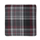 Bolero Austin High Stool Grey Tartan (Single) - DC827 Faux Leather Bar Stools Bolero   